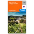 MAP,O/S Falmouth & Mevagissey Explorer 2.5in (with Download)